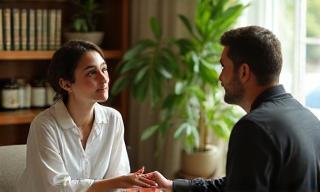 Consultant giving personalized herbal advice